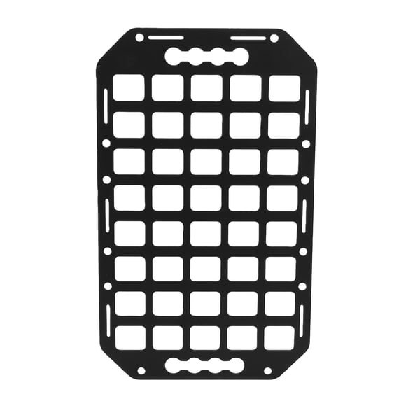Felmuzaro Car Seat Back Molle Panel with Handle Aluminum Alloy Modular ...