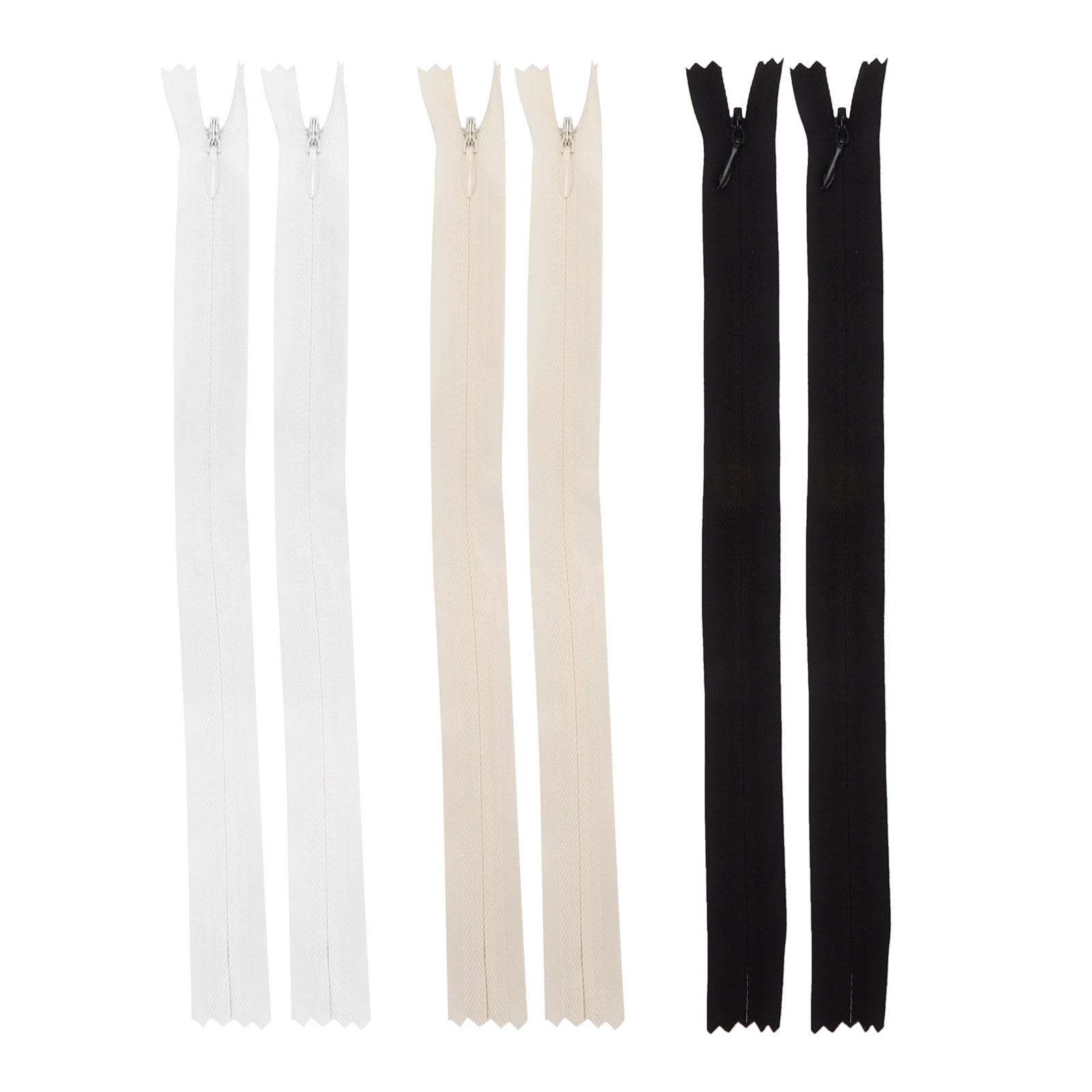 Sewed Purses Felmuzaro Invisible Zippers for Sewing Coats Jackets DIY Garment Bags ...