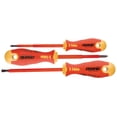thumbnail image 1 of Felo Ergonic Insulated 3 Piece Slotted & Phillips Screwdriver Set, 1 of 1