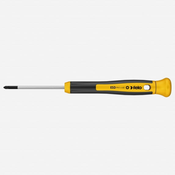 Felo ESD #1 x 80mm Precision Phillips Screwdriver