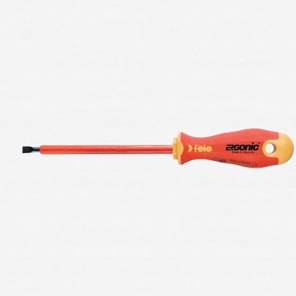 Felo Ergonic Insulated 2.5 x 75mm Slotted Screwdriver