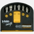 thumbnail image 1 of Felo Swift Bit-Box, Slotted/Phillips/Pozidriv + Bitholder, 7 Pieces, 1 of 1