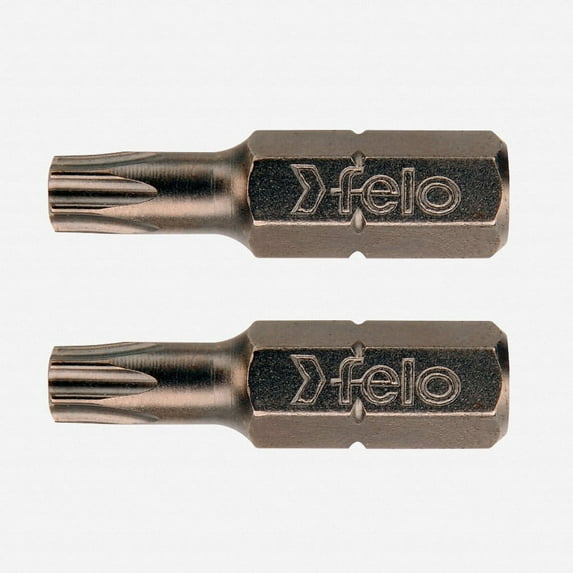 Felo Torx T27 x 25 mm Bits - 2 Pieces