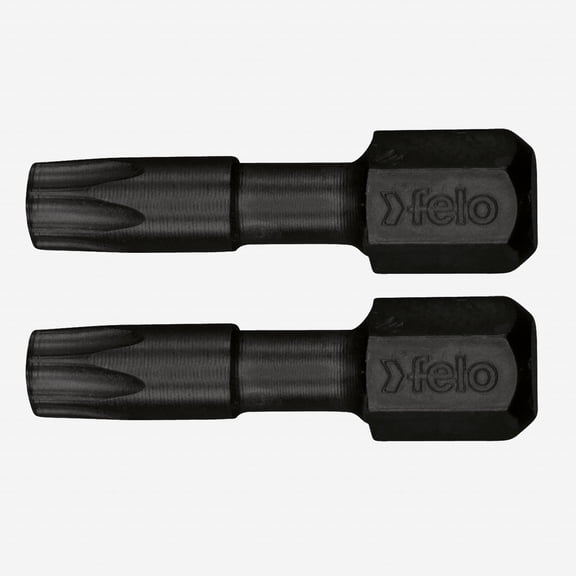 Felo Torx T40 x 25 mm Impact Bit - 2 Pieces