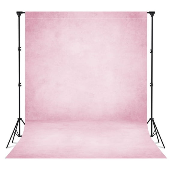 Felortte Polyester 8x10ft Abstract Pink Professional Photography Backdrop Vintage Old Master Portrait Background for Studio and Events
