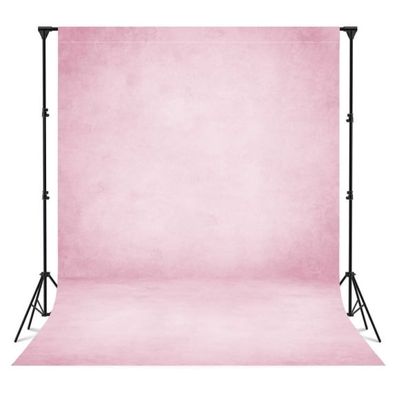 Felortte Polyester 8x10ft Abstract Pink Professional Photography Backdrop Vintage Old Master Portrait Background for Studio and Events