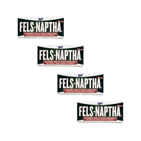 Fels-Naptha Laundry Bar 5 Oz. Pack of 4