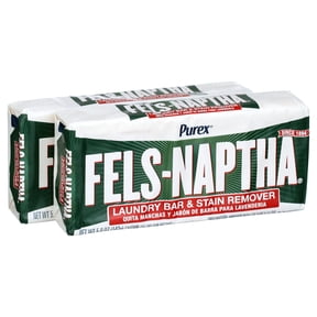 Zout Fels-Naptha Laundry Bar & Stain Remover, 5 OZ - 2 Pack