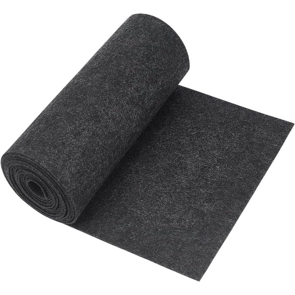 Felt 118x9.4inch Felt Fabric Roll Dark Gray Craft Felt Roll for Felt Table Mats DIY Craftwork Sewing and Patchwork 2mm Thick Felt