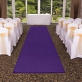 thumbnail image 1 of Felt Aisle Runner for Wedding Runway and VIP Events Solid Purple, 1 of 2