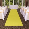 thumbnail image 1 of Felt Aisle Runner for Wedding Runway and VIP Events Solid Yellow, 1 of 2