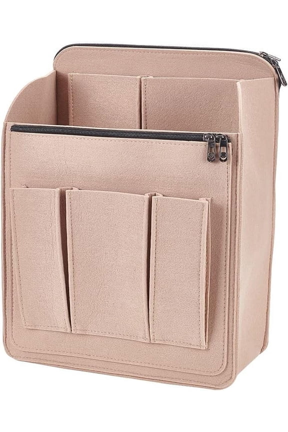 Felt Backpack Organizer Insert Small Bag Divider for Rucksack Purse Felt Bag Organizer for Travel Rucksack Shoulder Bookbag Organizer Backpack Insert Organizer for Men and Women Camel Colorful