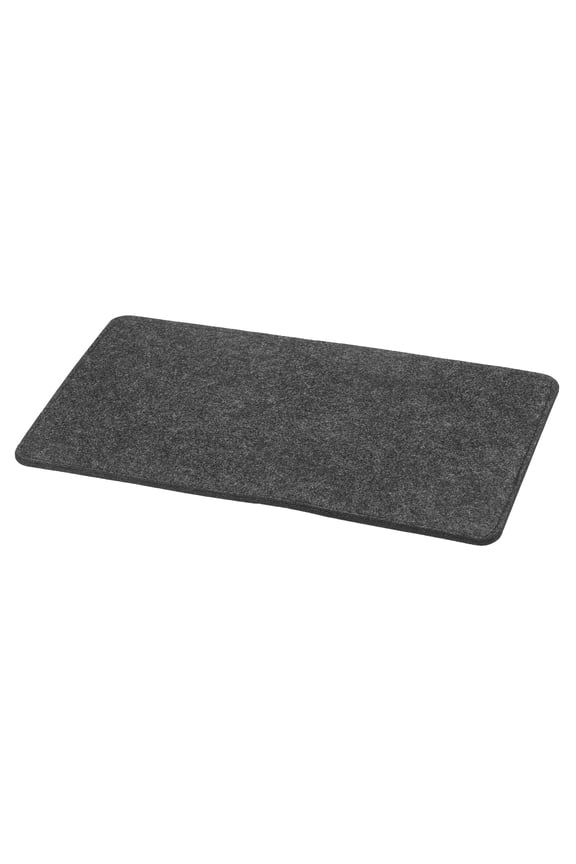 Felt Base Shaper, 14 x 7 Inch Rectangle Bag Bottom Shaper, Dark Gray