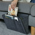 thumbnail image 1 of Felt Bedside Storage Bag Organizer Bed Desk Bag Sofa TV Remote Control Hanging Caddy Couch Storage Organizer Bed Holder Pockets, 1 of 9