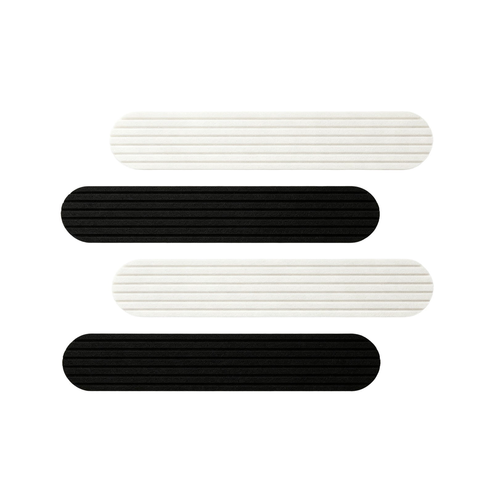 Felt Bulletin Board Strips 4 Pack Self-Adhesive Pin Board Cork Board ...