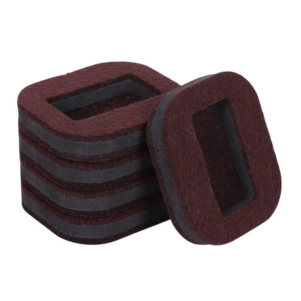 8mm Thick Felt Furniture Pads, 6-Pack 15x12 Inch Gray Sheets - Cuttable, Non-Adhesive, For Hardwood Floors & Crafts
