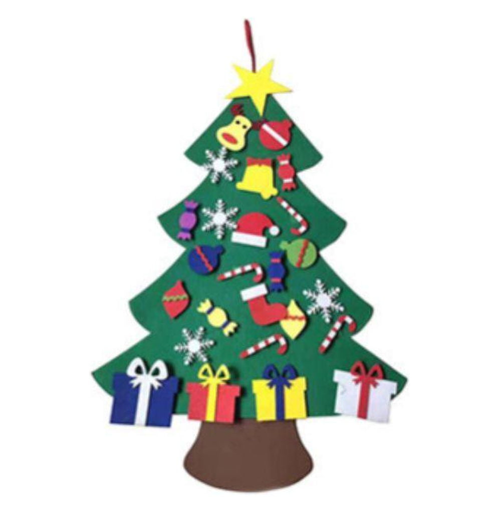Felt Christmas Tree, New Handmade Felt Christmas Tree, Kids DIY