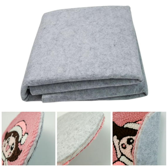 Felt Cloth Primary Cloth Backing Fabric for Rug Making, , Carpet Making Felt Cloth Fabric DIY - Home Embroidery 100x200cm