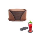 thumbnail image 1 of Felt Coasters Set of 10 with Holder, Absorbent Heat Resistant Cup Mats for Dining Table Coffee Table, 1 of 11