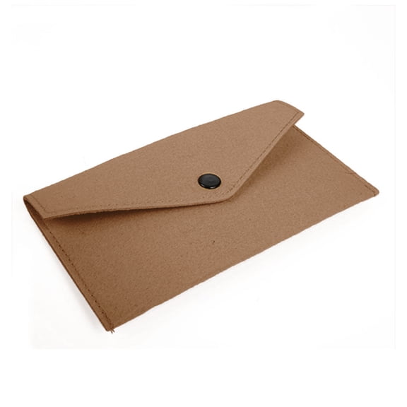 Felt Coin Purse Phone Case Wallet Thin Credit Card Holder Felt Buckles Wallet Cash Money Organizers Pouches for Women Men