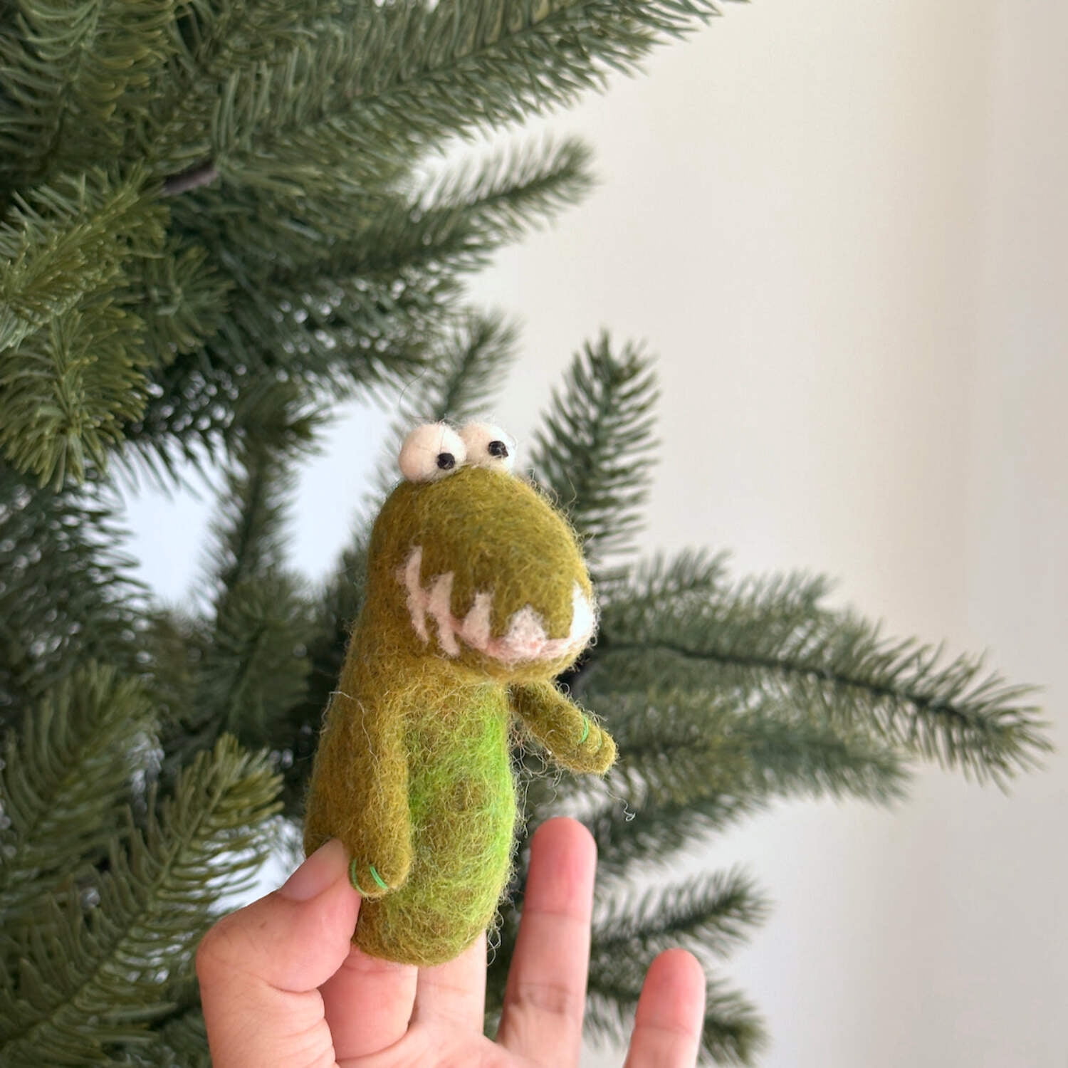 Puppet Abe Felt Cute Gator Finger Puppet - Walmart.com