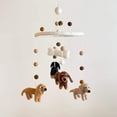 Felt Dachshund Dog Baby Mobile