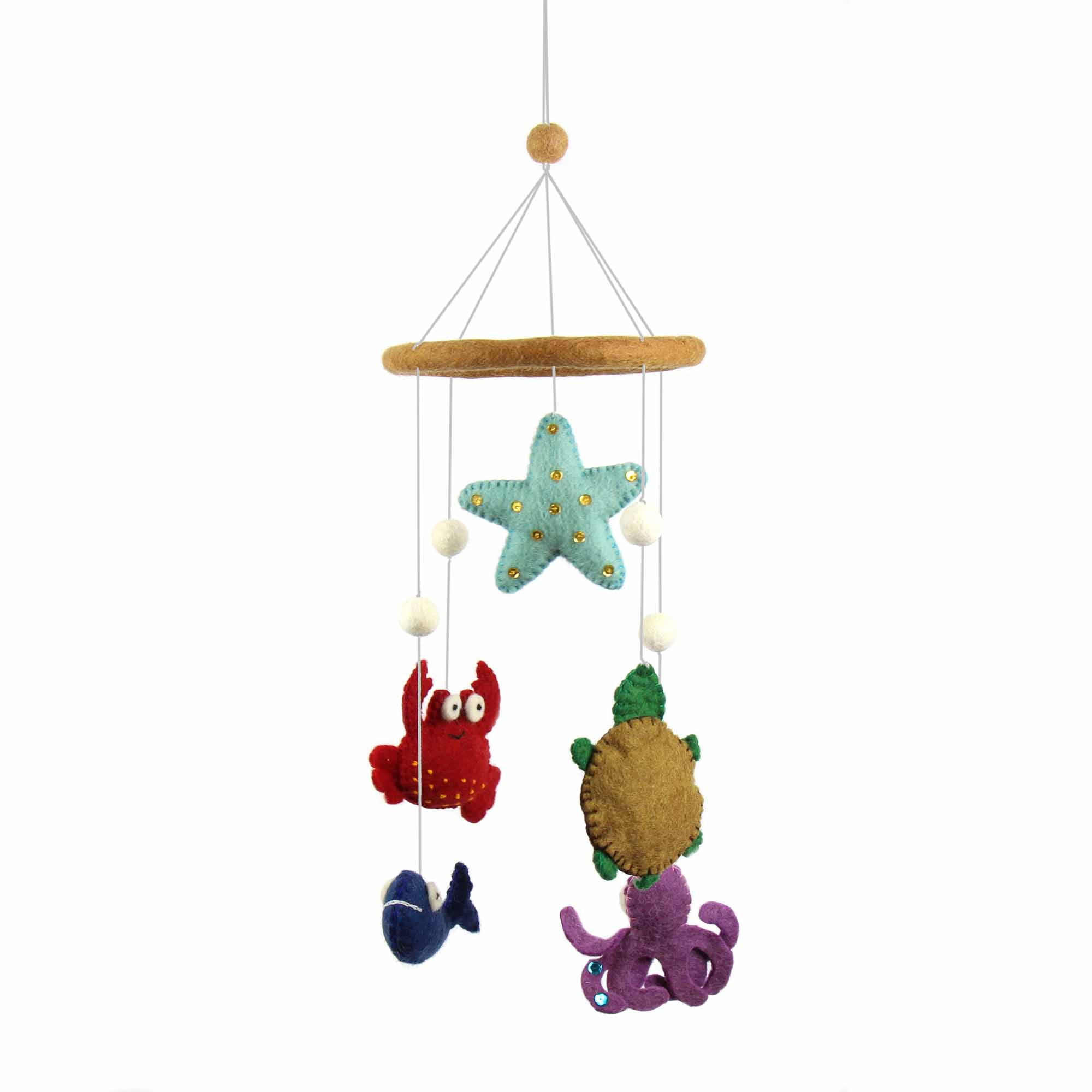 Felt Deep Sea Mobile