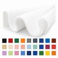 thumbnail image 1 of FabricLA Felt Fabric | 36"X 36" inch (1 Square Yard) 1.6mm Thick Fabric | Non-Stiff, Soft Fabric Material | Durable Felt Fabric | Soft Felt Roll for Crafts, Sewing, and Padding | Fabric White, 1 of 10