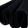Felt Fabric 72" Inch Wide & 1.6mm Thick Black Fabric NonStiff