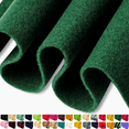 thumbnail image 1 of FabricLA Felt Fabric | 72" Inch Wide & 1.6mm Thick Hunter Green Fabric | Non-Stiff, Soft Fabric Material Felt Fabric by The Yard |Felt Roll for Crafts,Sewing and Padding,9 Yards Fabric Hunter Green, 1 of 6