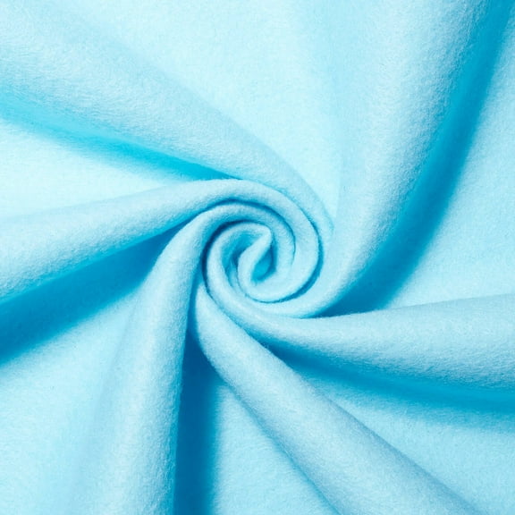 Felt Fabric - Baby Blue Polyester 74" By The Yard