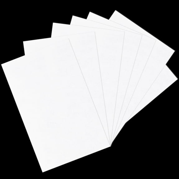 Felt Fabric Rectangle White 28.5x18x0.1cm