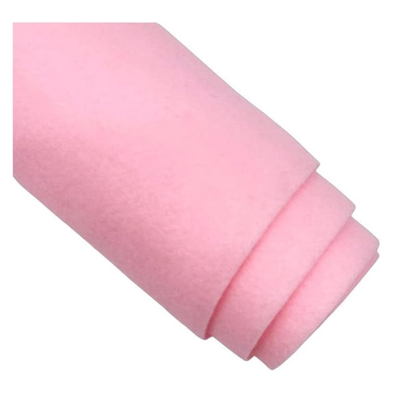 Felt Fabric by The Yard - 72" Wide & 1.6mm Thick Acrylic Felt - Soft and Durable Baby Pink Fabric for DIY Arts & , Decorations and More - 4 Yards Baby Pink