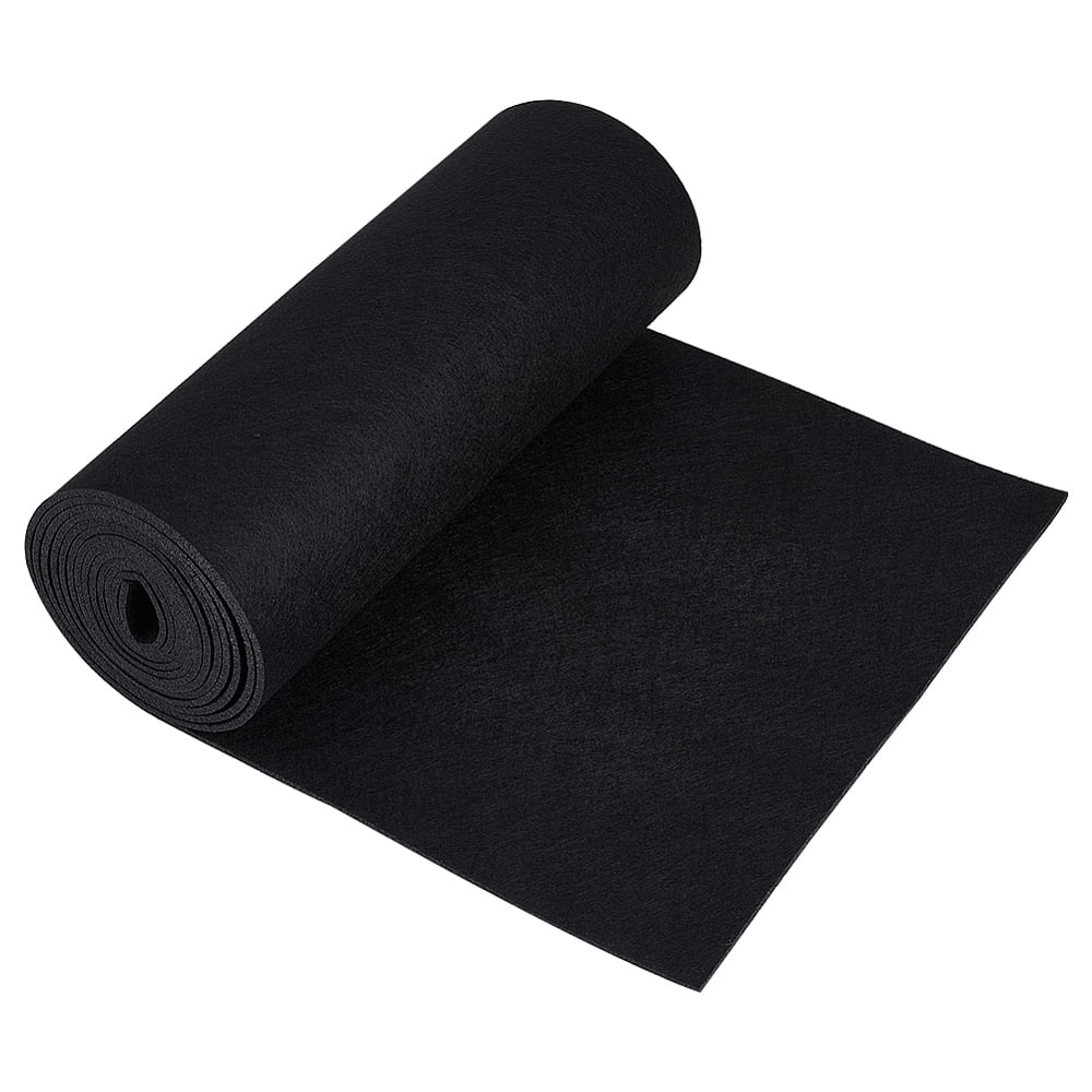 Felt Fabric for DIY Crafts Sewing Accessories Black 300x30x0.3cm