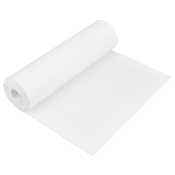Felt Fabric for DIY Crafts Sewing Accessories Floral White 300x40x0.2cm