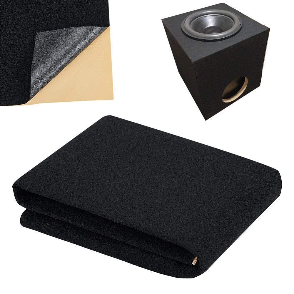 Felt Fabric with Adhesive Tape DIY Craft Supplies Black 1000x1000x1.5mm