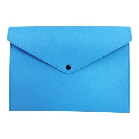 Felt File Folders, Ongmies Button Closure Document Portfolio Bag, Stationery Organizer for Office Home School