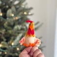 thumbnail image 1 of Felt Finger Puppet - Hen, 1 of 2