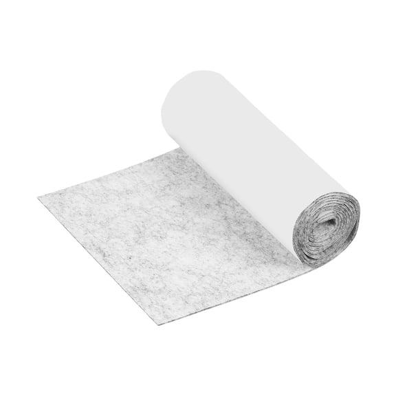 Felt Furniture Pads, 40 x 5 x 0.5 Inch Non-Slip Self-Adhesive Floor Protectors, Cuttable Felts Strip Tape Roll for Hardwood Floors and Home Appliances, Light Gray