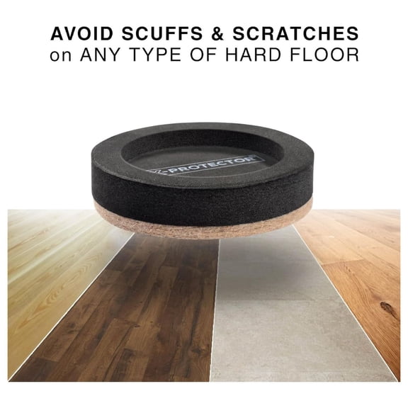 Felt Furniture Sliders for Hardwood Floors 16 PCS 3 ' - Furniture Slider with Unique Design - Heavy-Duty Furniture Movers for Hard Surfaces - Felt Sliders - Move Your Furniture Easily!