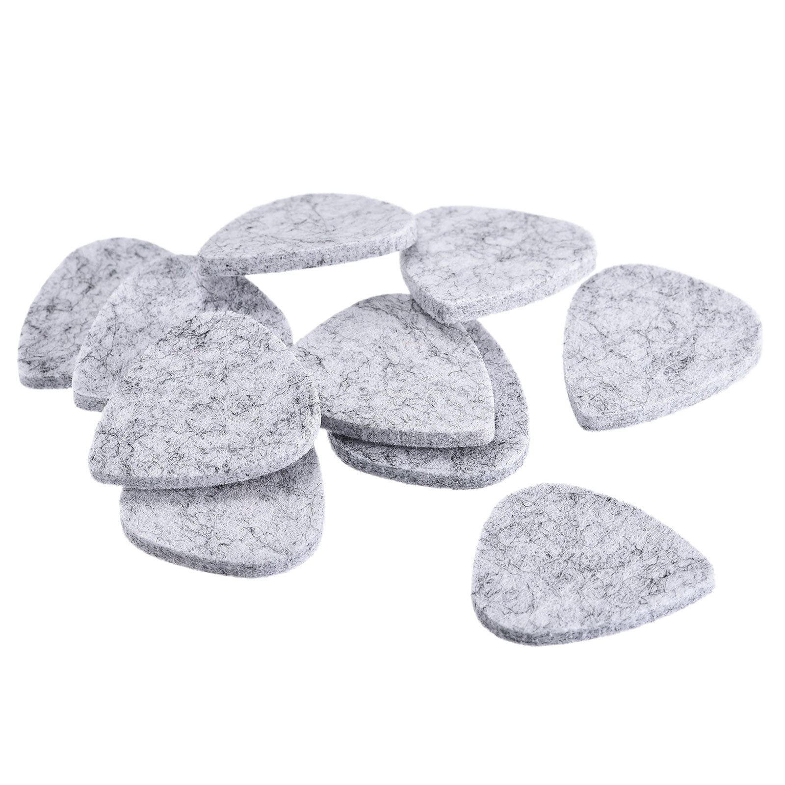Felt Pick Felt Guitar Picks Guitar Accessories 3mm Thickness Grey Pack of 10 ...