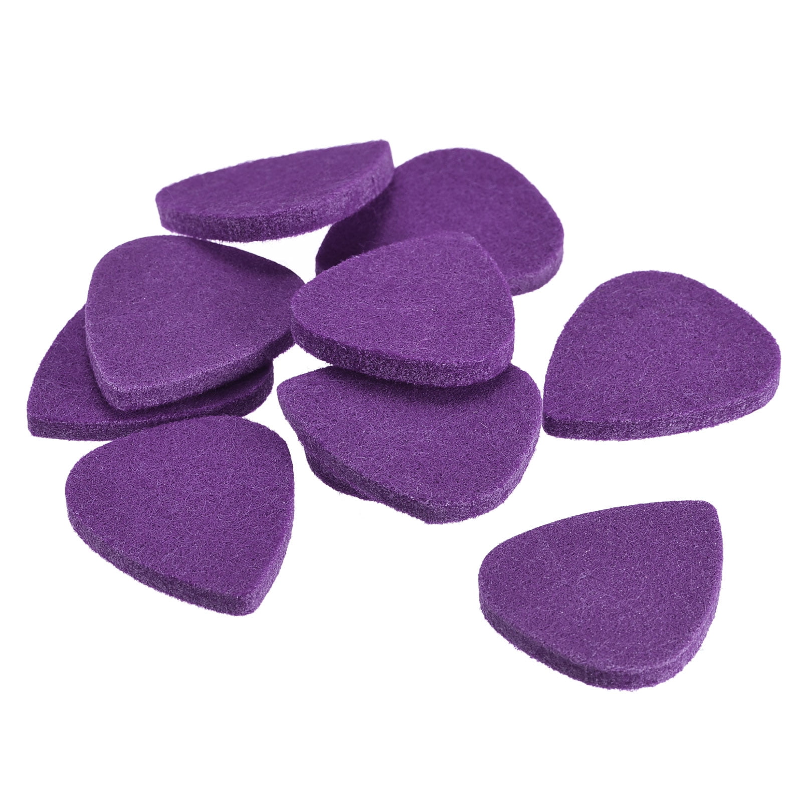 Felt Pick Felt Guitar Picks Guitar Accessories 3mm Thickness Purple Pack of 10 ...
