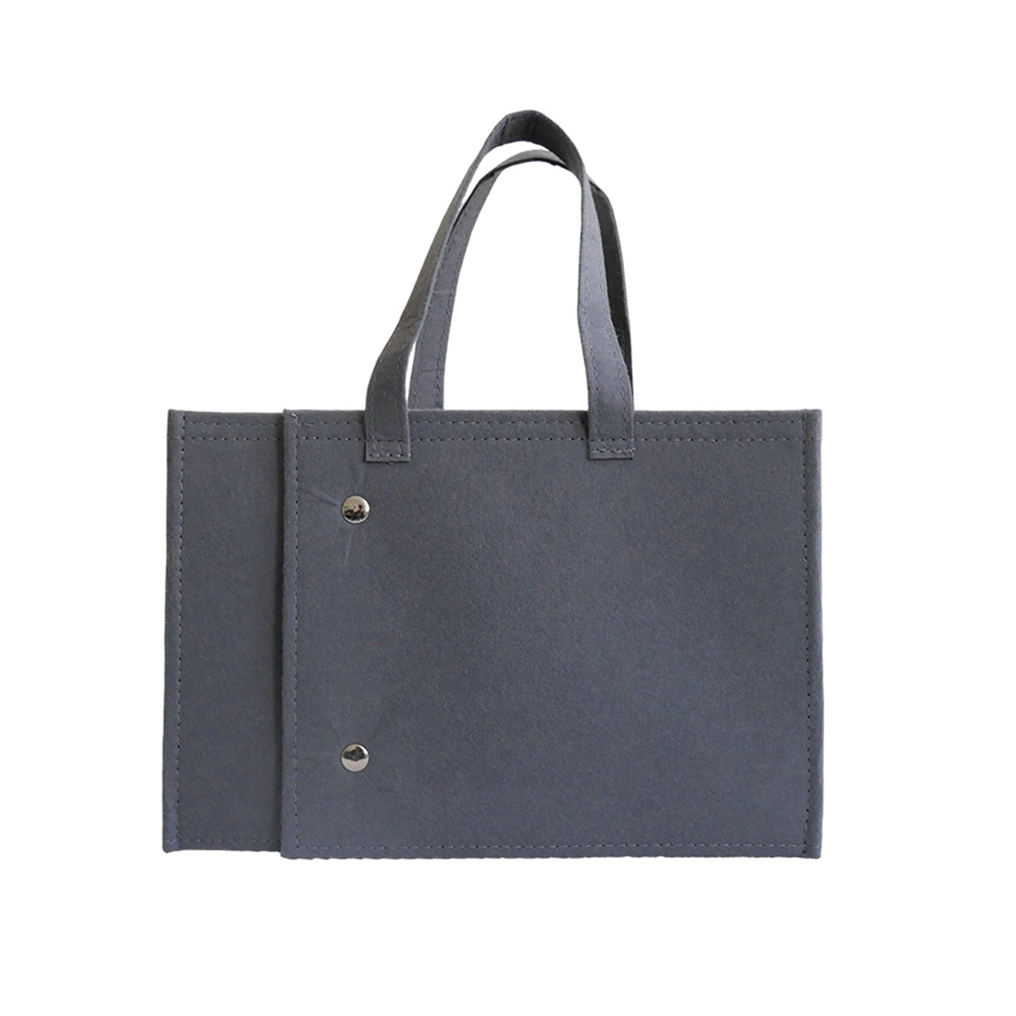 Felt Handbag Organizer Insert, Multi-Pocket Tote Bag Liner with Handle ...