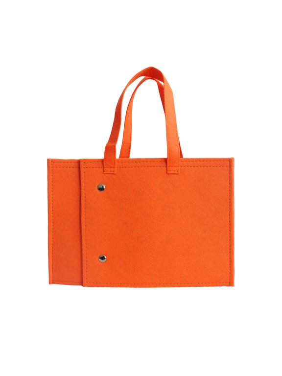 Felt Handbag Organizer Insert Tote Bag Multi Pocket Portable Artist Craft Supply Storage Handbag with Top Handle for Office Travel Daily Use Art Supplies Makeup Notebook Phone Accessories Organizatio