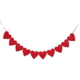 thumbnail image 1 of Felt Heart Valentine’S Day Garland Banner,Valentines Day Heart Decorations,Valentines Banner,Valentines Day Heart Felt Decor For Wedding Anniversary Birthday Home Valentine Party Decor,(C,98.43 in), 1 of 8