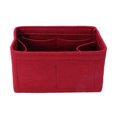 thumbnail image 1 of Felt Insert Bag Makeup Handbag Organizer Travel Inner Purse Portable Cosmetic Bags Storage Tote, 1 of 17