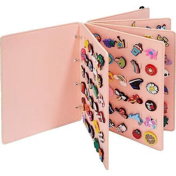 Felt Jewelry Organizer Book, Pin Brooch Collection Board, 120 Slots Earrings Necklace Rings Storage Case Bag, Portable Travel Ear Studs Display Hanging Organizer Holder