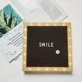 thumbnail image 1 of Felt Letter Board,Felt Message Board, Changeable Sign Boards , Baby Announcement Sign Pink, 1 of 6