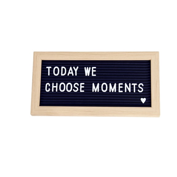 Felt Letter Board, Letter Board, 10X17 In, Wooden Board, Board with Letters Changeable, Black Board for Wall, Letter Wall Decor, Message Board, Display Board, Weddings Parties,