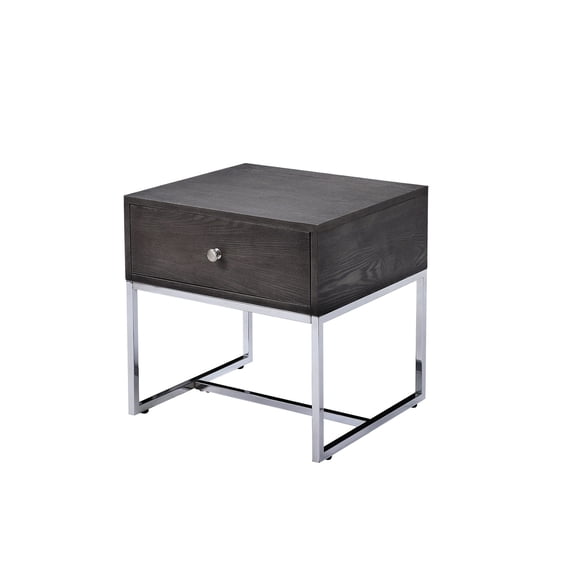 Felt-Lined Drawer Function / Compact Design for Bedrooms / Elegant End Table